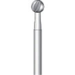 ナカニシ 精密スチールカッター (12本入) 球 刃径4.0mm 刃長4.0mm 33037 1 PK