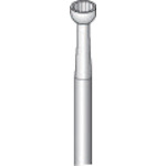 ナカニシ 精密スチールカッター(12本入)カップ 刃径3.5mm 刃長2.5mm 33094 1 PK