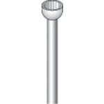 ナカニシ 精密スチールカッター(12本入)カップ 刃径5.0mm 刃長3.5mm 33096 1 PK