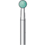 ナカニシ 軸付砥石 (10本入) 粒度#100 グリーン 球 外径4mm 42101 1 PK