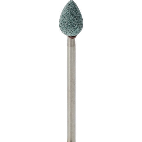Nakanishi Shafted Grindstone (10 pieces) Grain size #100 Green Bullet Outer diameter 6.5mm 42106 1 PK
