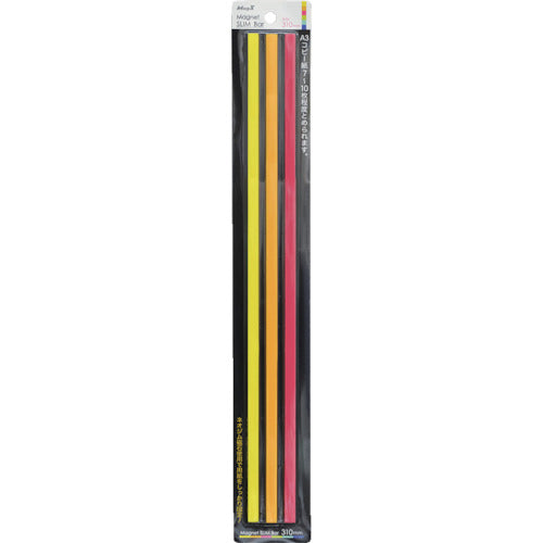 Mag-X Magnet Slim Bar 3-Pack Warm Color MSLB-310-3P-H 1 PK