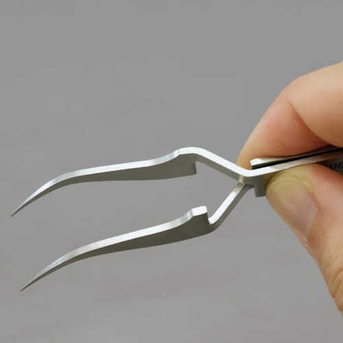 HOZAN 逆作用ピンセット P-652 1 本