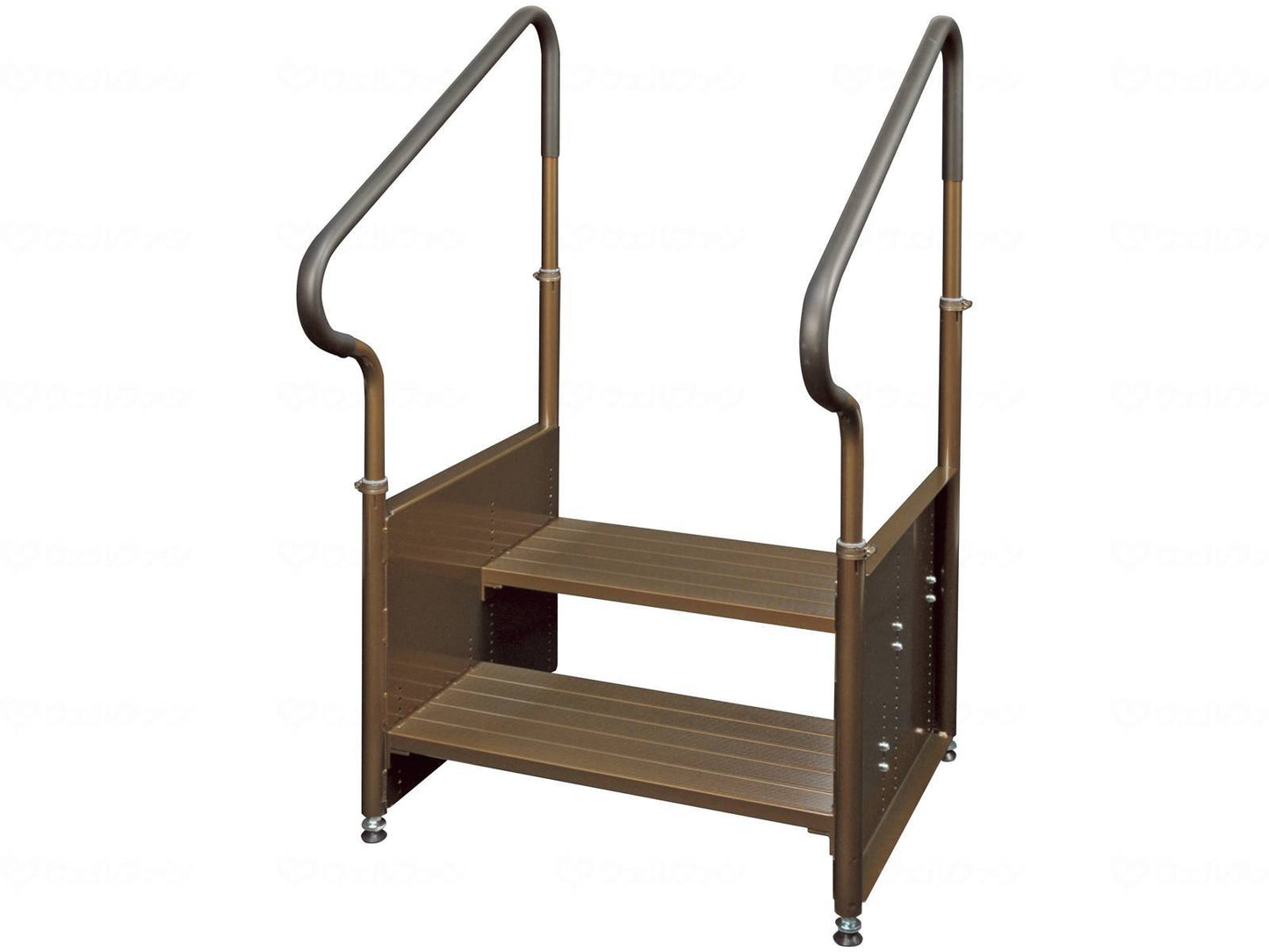 キヨタ外用段差解消踏台DX ブラウン