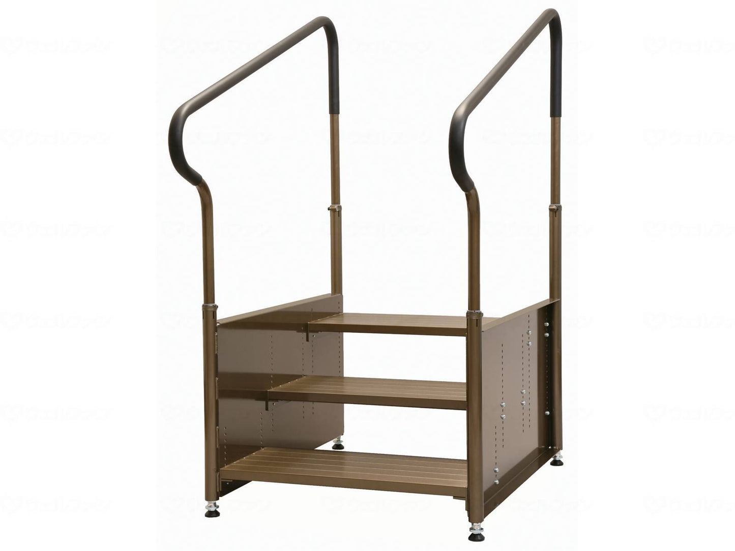 キヨタ外用段差解消踏台プレミアム ブラウン