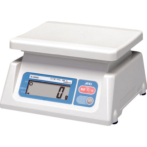 A&D デジタルはかり(グラム表示) ひょう量5kg SL-5000D 1 台