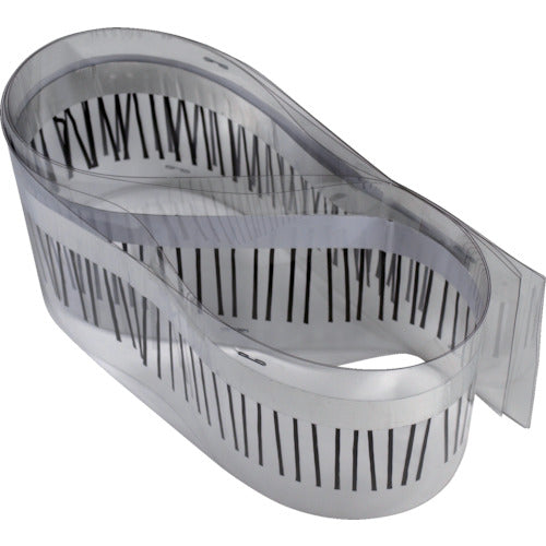 스택 알루미늄 테이프형 아크릴 카본 제전 브러시 전체 길이 1050mm STAC203 1개