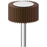 Nakanishi Flap Sander (5 pieces) Grain size #240 Outer diameter 20mm Width 10mm 49155 1 PK