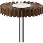 ナカニシ フラップサンダー (5本入) 粒度#80 外径30mm 幅5mm 49192 1 PK