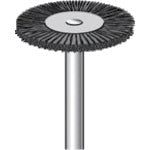 ナカニシ 毛ブラシ ハード 馬毛 (10本入) 外径20mm 50133 1 PK