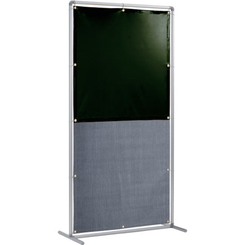 요시노 차광 불꽃 겸용 충립(다크 그린×A종 시트) 1×2 단체 고정 다리 YS-12SF-DG-BW 1대