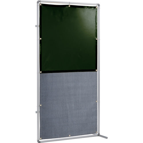 요시노 차광 불꽃 겸용 충립(다크 그린×A종 시트) 1×2 접속형 고정발 YS-12JF-DG-BW 1대