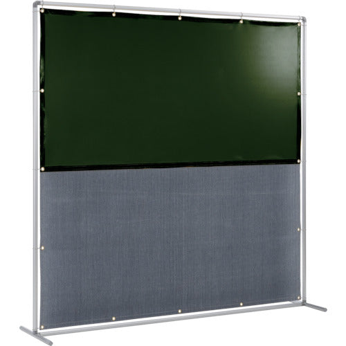 요시노 차광 불꽃 겸용 충립(다크 그린×A종 시트) 2×2 단체형 고정 다리 YS-22SF-DG-BW 1대