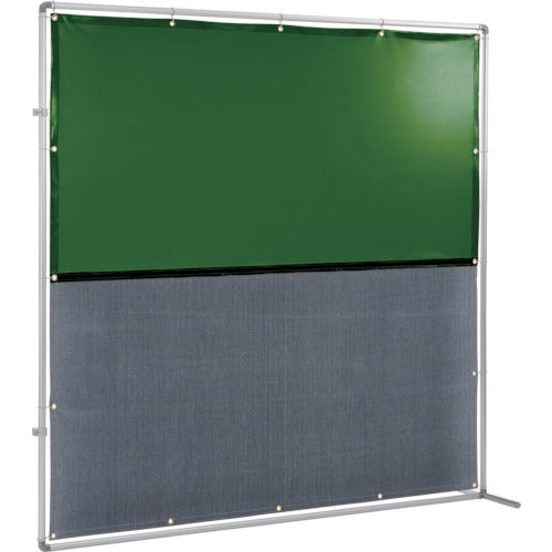 요시노 차광 불꽃 겸용 충립(그린×A종 시트) 2×2 접속형 고정발 YS-22JF-G-BW 1대