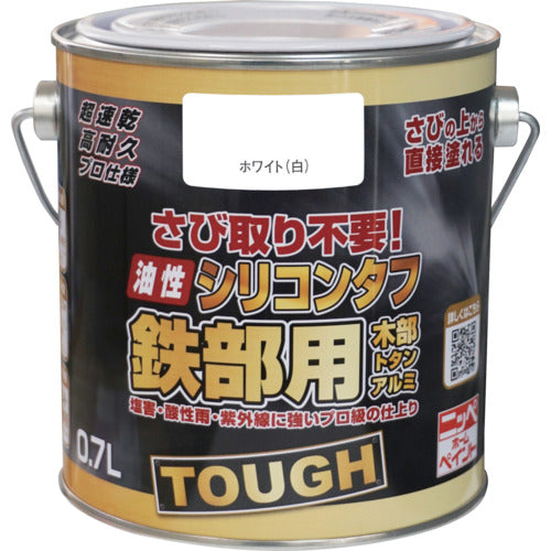 니페 유성 실리콘 터프 0.7L 화이트 HYS101-0.7 4976124217920 1 캔