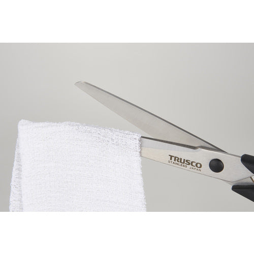 TRUSCO Stainless Steel Scissors with Non-Slip Serrated Blade 175mm S-175N 1 Piece
