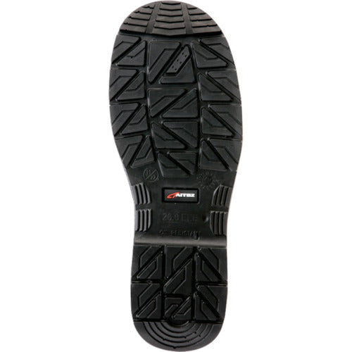 Aitos Safety Shoes, Short Lace-Up Type, Black, 29.0cm, AZ59811-010-29.0, 1 pair