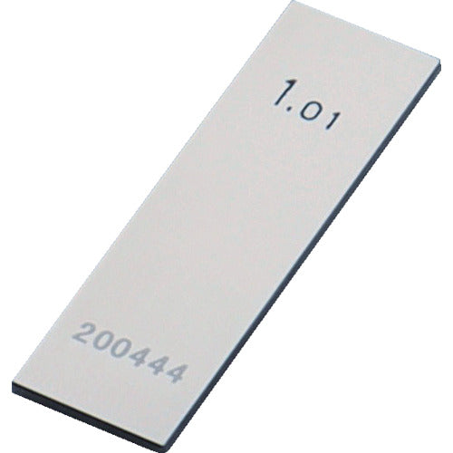 SK 鋼ブロックゲージ 1級相当品 1.01mm GB1-101 1 個