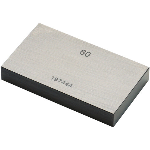 SK Steel Block Gauge, Class 1 equivalent, 60.00 mm, GB1-6000, 1 piece