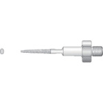 Nakanishi Electroplated Diamond File (Total Length 41mm, Blade Length 17mm, Blade Width 3mm) 60192 1 piece