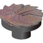 Nakanishi Poly Sand Assortment Set (5 pieces) 64850 1 S