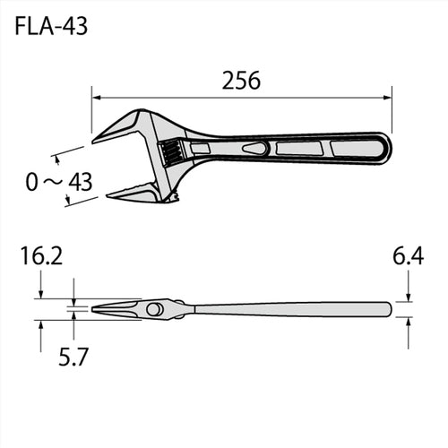 Fujiya Light Monkey 250mm FLA-43-F 1 piece