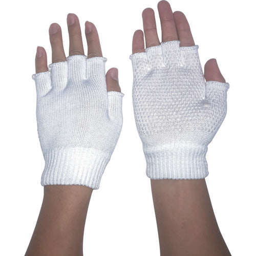 おたふく G−595 5本指出しスベリ止 L G-595 1 双