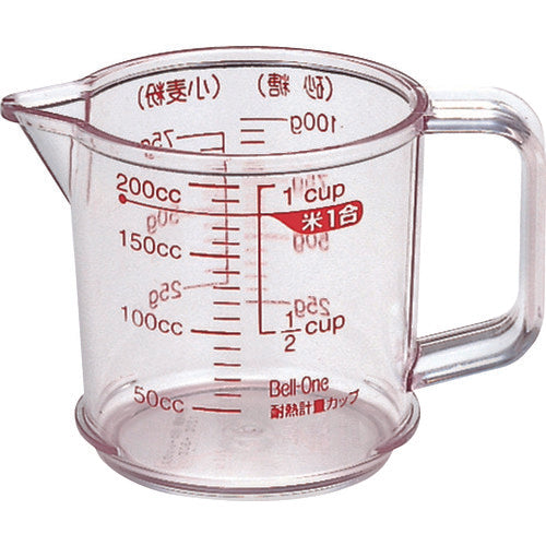 ASVEL Heat-resistant measuring cup R-200 231650 1 piece