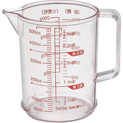 ASVEL Heat-resistant Measuring Cup R-500 231780 1 piece