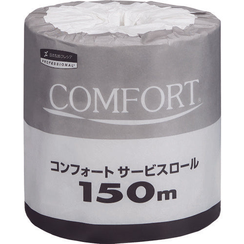 Crecia Toilet Paper Comfort Service Roll 150m 1 case of 60 11250 1 CS