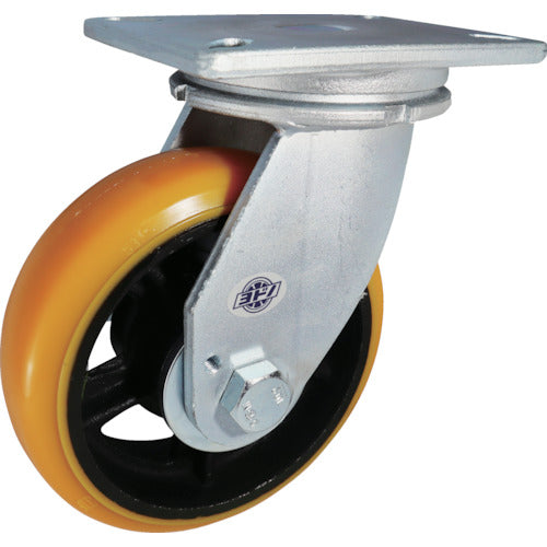 ヨドノ 重量用高硬度ウレタン自在車200φ SDUJ200 1 個