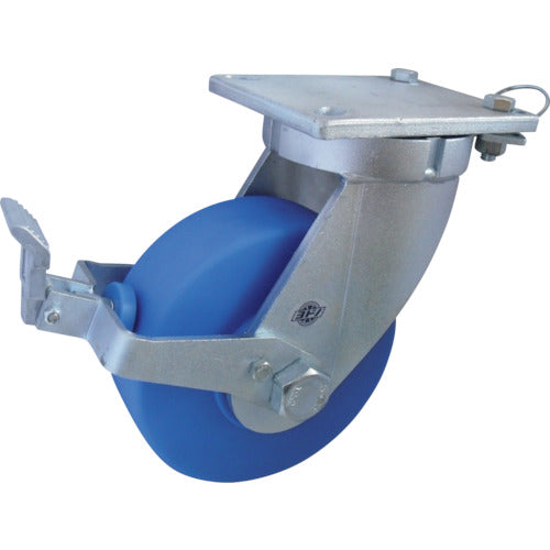 ヨドノ 超重量用MCナイロンキャスター自在車ストッパー・旋回ロック付 HDMCJ150STTL 1 個