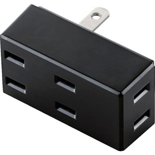 ELECOM 프론트 탭 3개 입 블랙 T-TR02-2300BK 1개