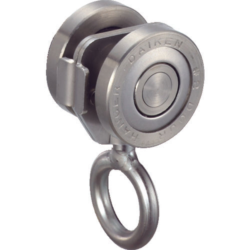 DAIKEN No. 2 Stainless Steel Door Hanger with Ring for Single Car Type 2 2S-2WHL2 1 pc