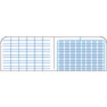 RITR 4 5/8X7 ステイプルノートブック(3冊セット)トランジット・イエロー 301FX 1 S