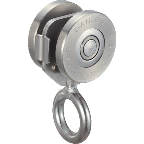 DAIKEN 3号ステンレスドアハンガー用リング付単車2型 3S-2WHL2 1 個