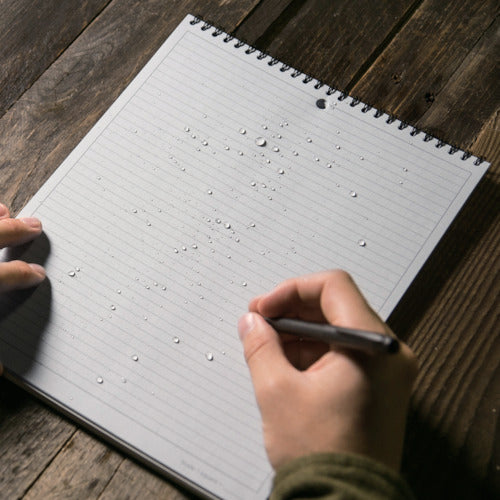 RITR 【매진 폐번】8 1/2X11 톱 스파이럴 노트북 유니버설 블러 785 1권