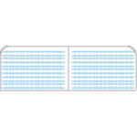 RITR 3 1/4X4 5/8 Mini Staple Notebook (Set of 3) Universal Green 971FX-M 1 S