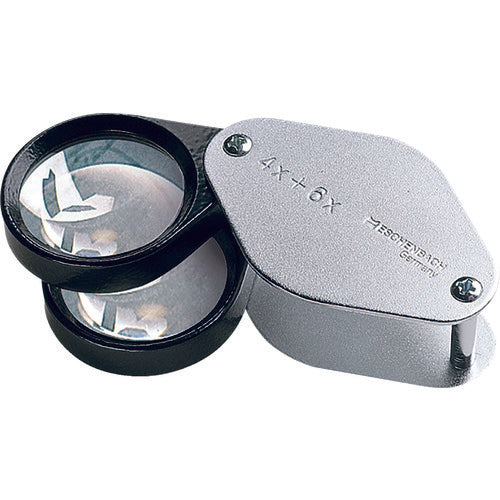 Eschenbach Precision Magnifying Glass 4x + 6x 1187 1 pc