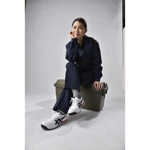 ASICS 윈잡 CP201 화이트×블랙 30.0 cm FCP201.0190-30.0 1 다리