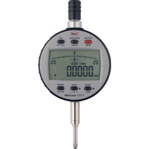 マール デジタルインジケータ 1087R 測定範囲0〜12.5mm(4337660) 1087R005/12.5 1 個
