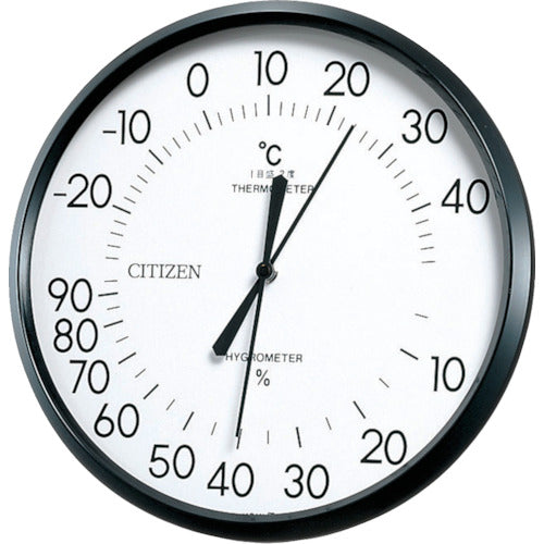 Citizen Thermo-hygrometer White φ150*33 9CZ013-003 1 pc