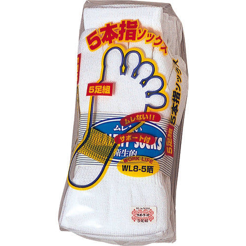 Otafuku 5-toe socks WL8-5 1 pair