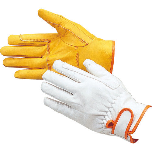 おたふく 424 白 アウトドア用 あて付 L 424-WH-L 1 双