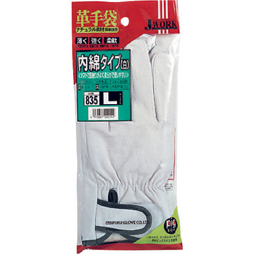 おたふく JW 835 内綿 白レジャー (PL) M JW835-M 1 双
