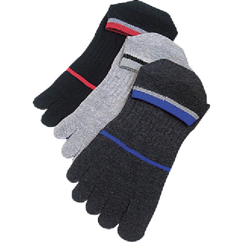 Otafuku S-806N Sneakers, Colored Five-Toe, 3-Piece, S-806N, 1 Pair