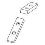 RIDGID Wear Pad W/Screw F/HC-450 59187 1 pc