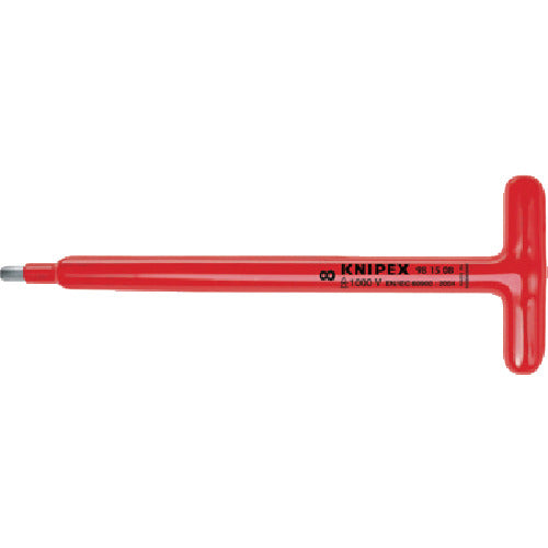 KNIPEX 【매진 폐번】 절연 1005VT형 육각봉 렌치 8mm 롱 9815-08 1개