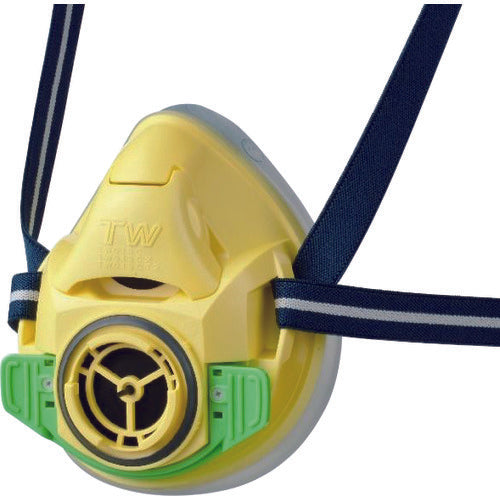 시게마츠 방진·방독 마스크 TW01SC 옐로우 S TW01SC-YE-S 1개