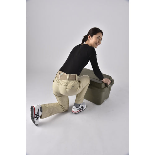 Midori Anzen Easy-Pant Pants VE502 Bottom Khaki S VE502SITA-S 1 unit